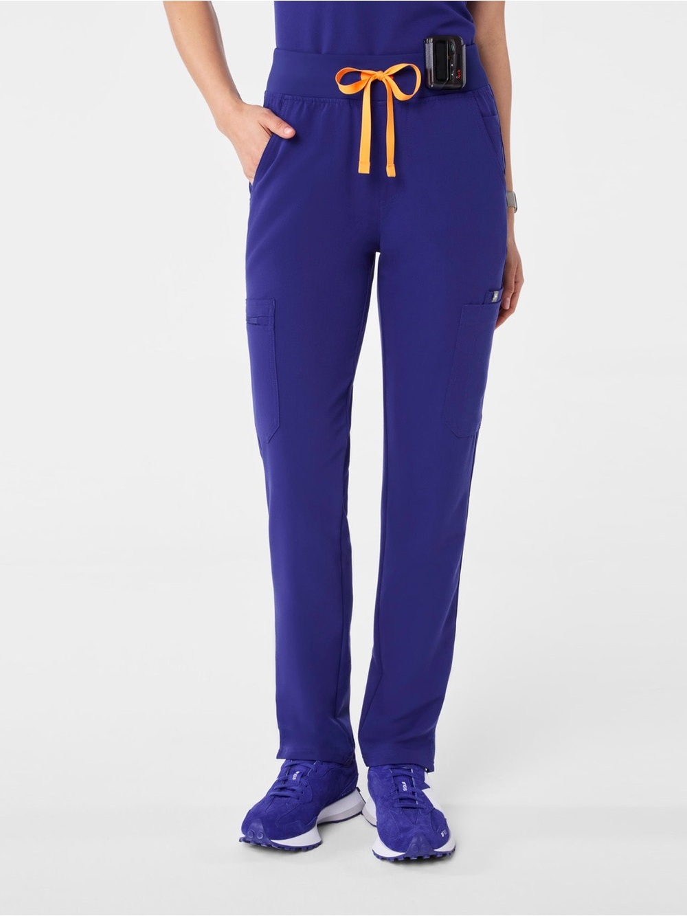 FIGS - Galaxy blue special edition skinny high waisted scrub pant